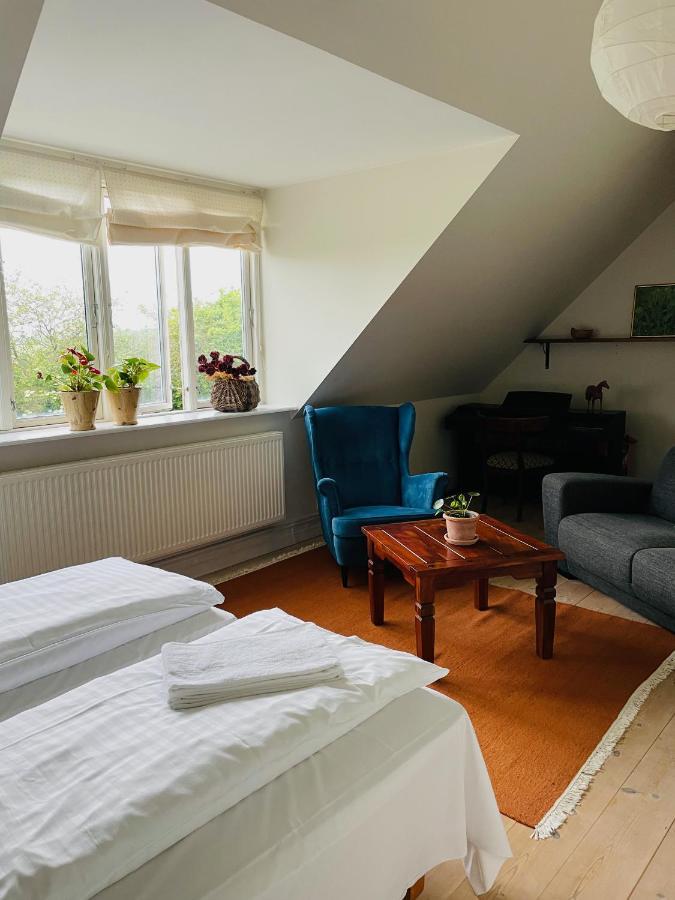 Dobbeltvaerelse I Smuk Palaevilla Stenstrup Buitenkant foto
